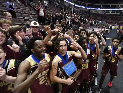 Columbia vs. Trinity - District 3 class 3A boys basketball championship