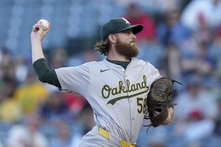 Athletics Angels Baseball