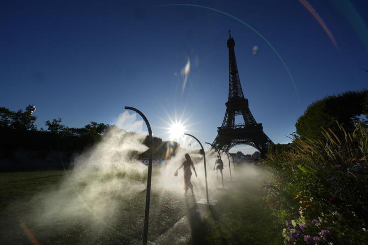 APTOPIX Paris Olympics Beach Volleyball