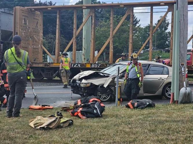 Upper Leacock Township train crash